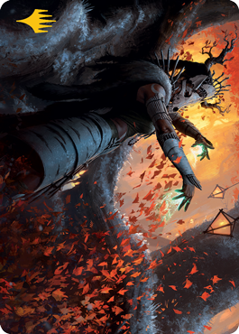 Dawnhart Rejuvenator Art Card (Gold-Stamped Signature) [Innistrad: Midnight Hunt Art Series] | Arkham Games and Comics