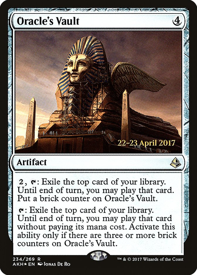 Oracle's Vault  [Amonkhet Prerelease Promos] | Arkham Games and Comics