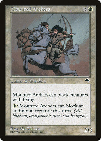 Mounted Archers [Tempest] | Arkham Games and Comics