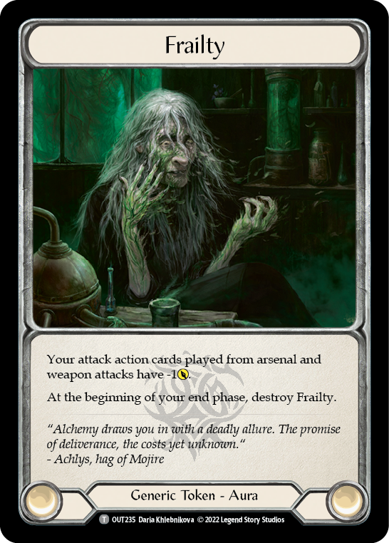Frailty [OUT235] (Outsiders) | Arkham Games and Comics