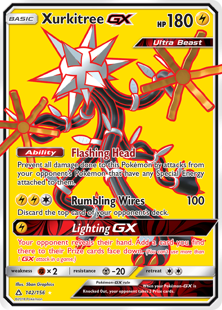 Xurkitree GX (142/156) [Sun & Moon: Ultra Prism] | Arkham Games and Comics