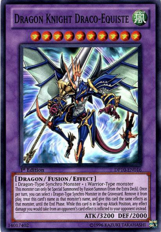 Dragon Knight Draco-Equiste [DP10-EN016] Super Rare | Arkham Games and Comics