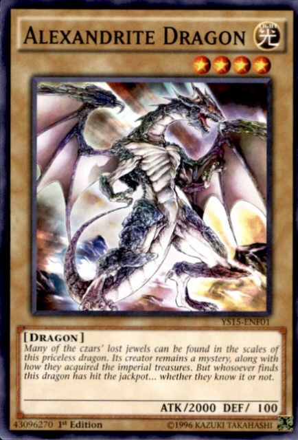 Alexandrite Dragon [YS15-ENF01] Common | Arkham Games and Comics