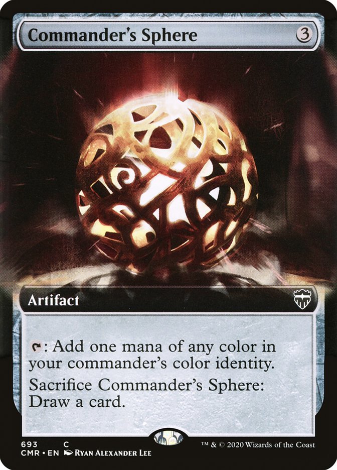 Commander's Sphere (Extended) [Commander Legends] | Arkham Games and Comics