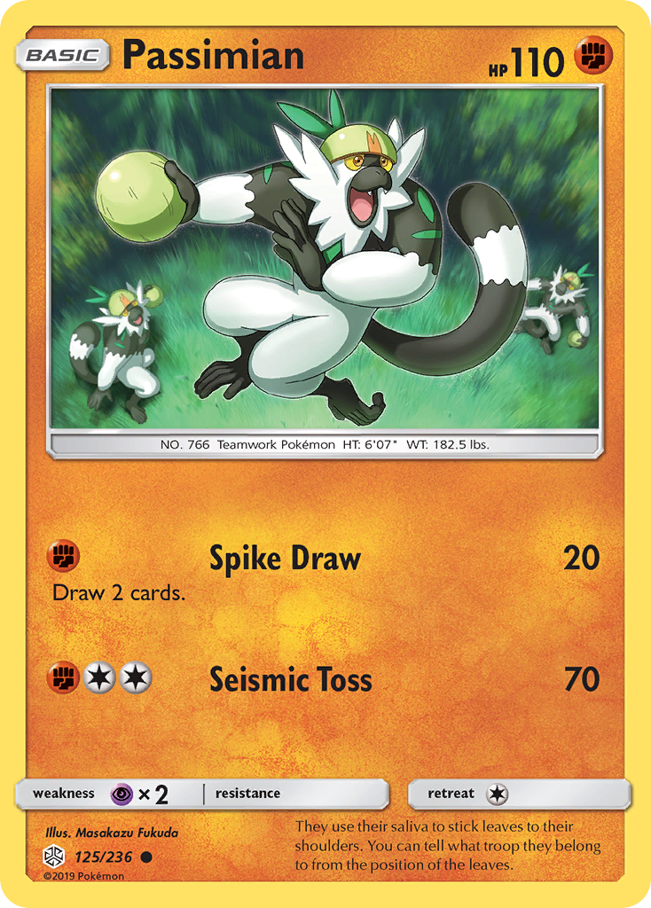 Passimian (125/236) [Sun & Moon: Cosmic Eclipse] | Arkham Games and Comics