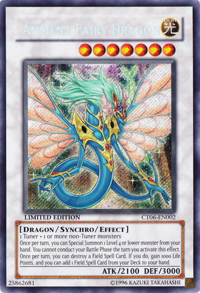 Ancient Fairy Dragon [CT06-EN002] Secret Rare | Arkham Games and Comics