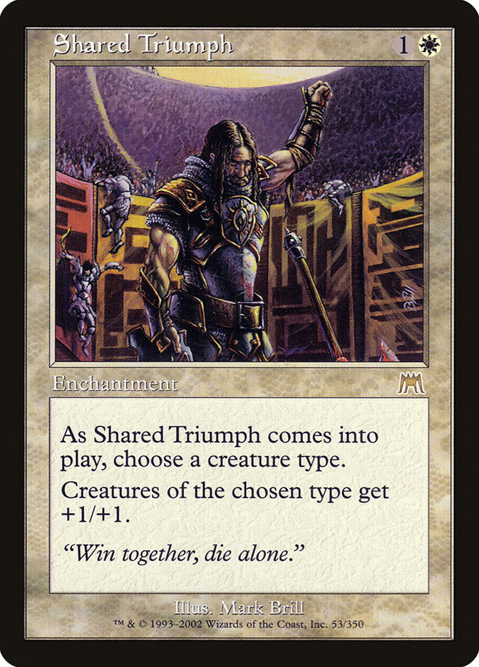 Shared Triumph [Onslaught] | Arkham Games and Comics