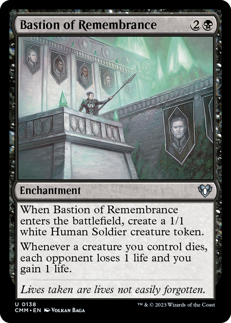 Bastion of Remembrance [Commander Masters] | Arkham Games and Comics