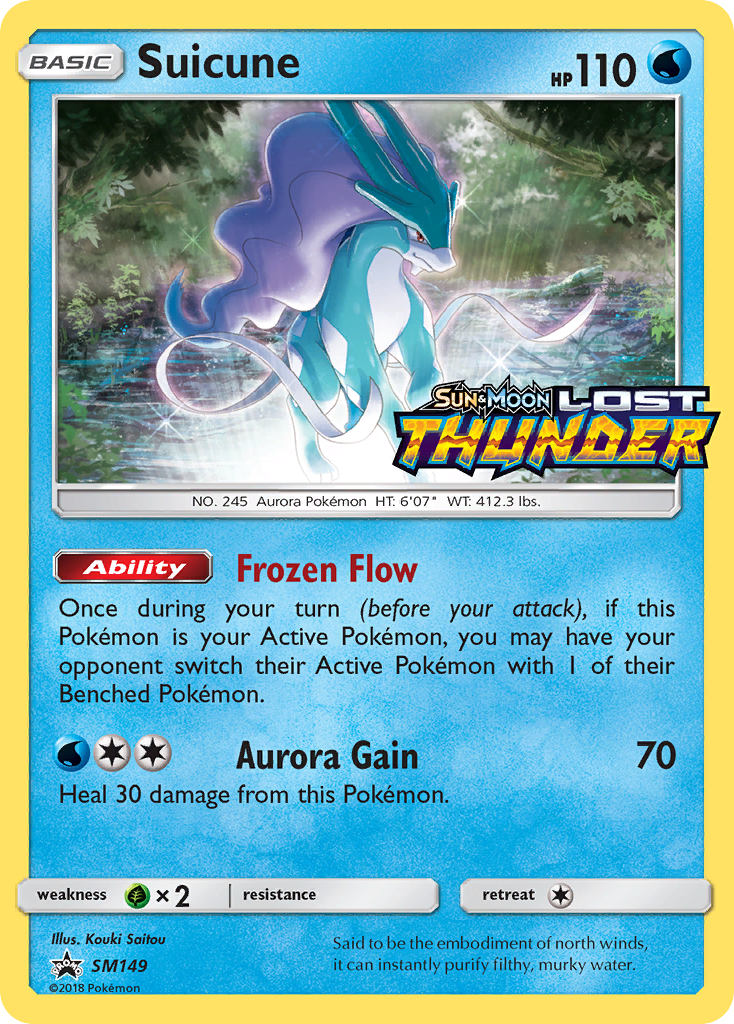 Suicune (SM149) [Sun & Moon: Black Star Promos] | Arkham Games and Comics