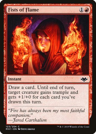 Fists of Flame [Modern Horizons] | Arkham Games and Comics