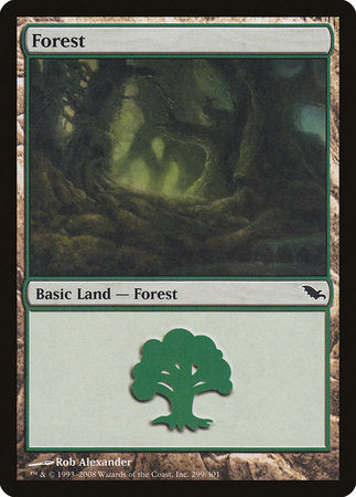 Forest (299) [Shadowmoor] | Arkham Games and Comics