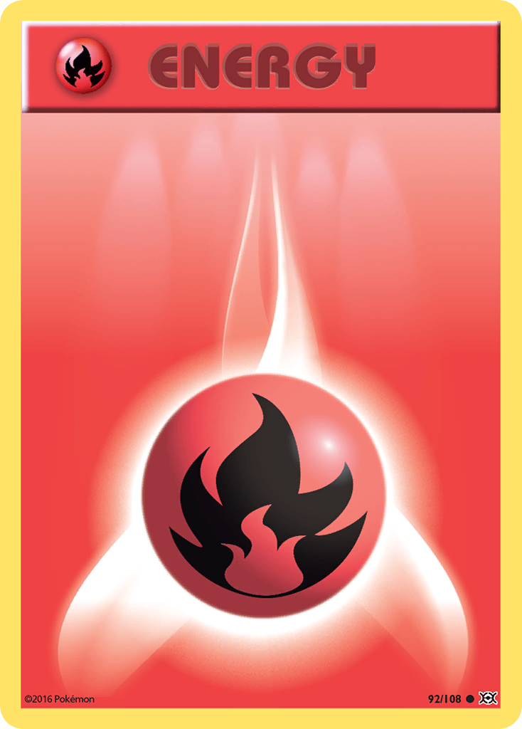 Fire Energy (92/108) [XY: Evolutions] | Arkham Games and Comics