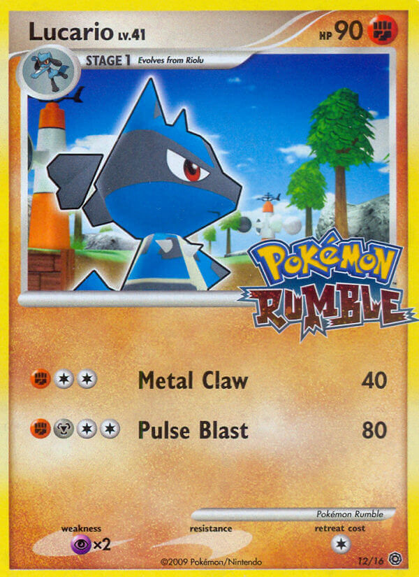 Lucario (12/16) [Pokémon Rumble] | Arkham Games and Comics