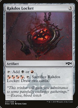 Rakdos Locket [Ravnica Allegiance] | Arkham Games and Comics