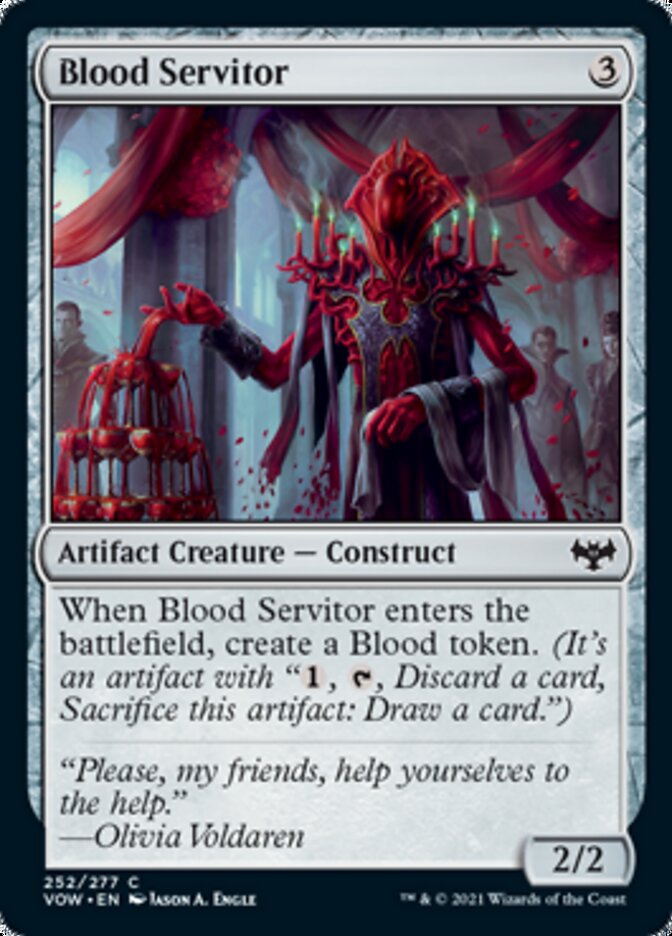 Blood Servitor [Innistrad: Crimson Vow] | Arkham Games and Comics