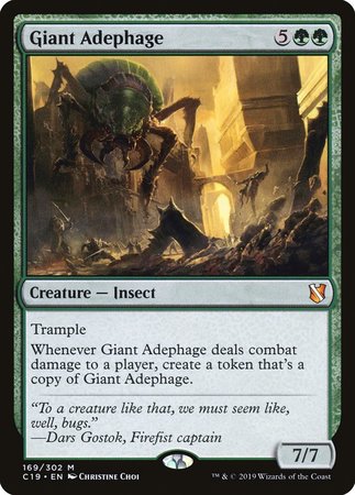 Giant Adephage [Commander 2019] | Arkham Games and Comics