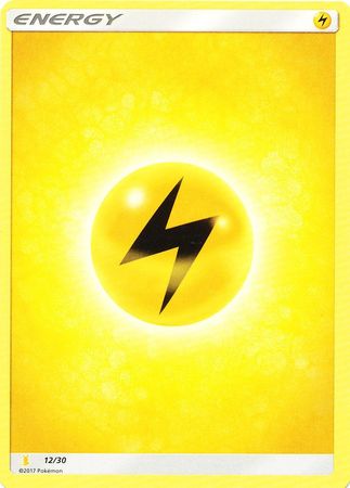 Lightning Energy (12/30) [Sun & Moon: Trainer Kit - Alolan Raichu] | Arkham Games and Comics