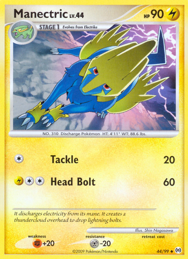 Manectric (44/99) [Platinum: Arceus] | Arkham Games and Comics