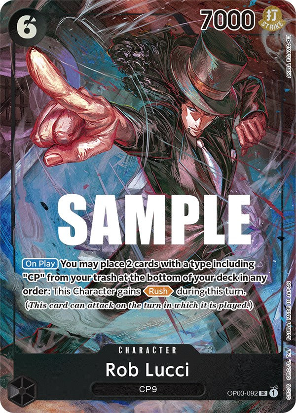Rob Lucci (Alternate Art) [Pillars of Strength] | Arkham Games and Comics