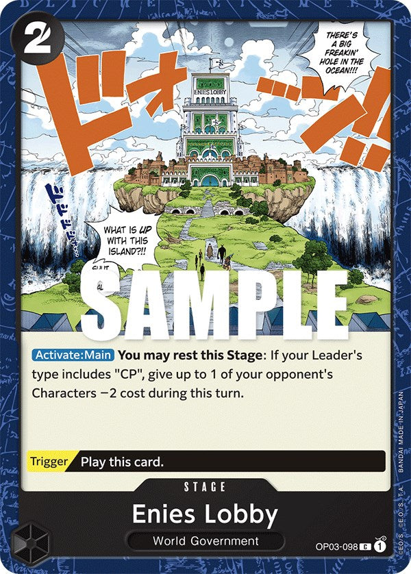 Enies Lobby [Pillars of Strength] | Arkham Games and Comics