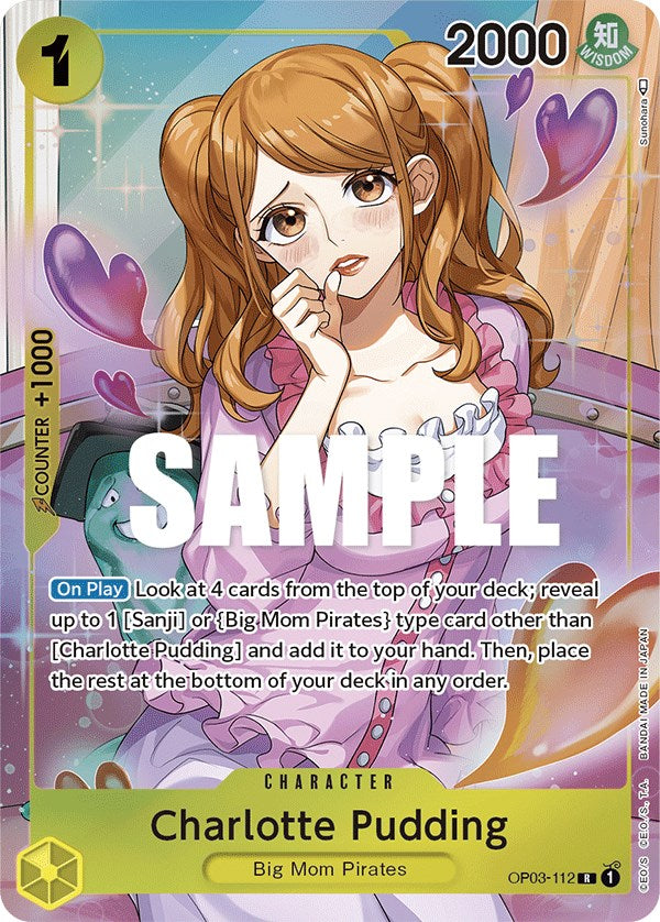 Charlotte Pudding (Alternate Art) [Pillars of Strength] | Arkham Games and Comics
