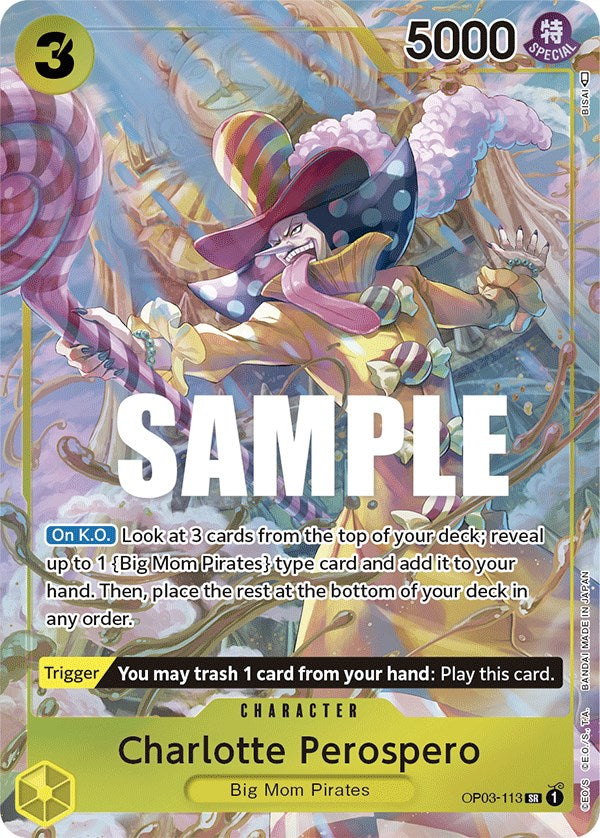 Charlotte Perospero (Alternate Art) [Pillars of Strength] | Arkham Games and Comics