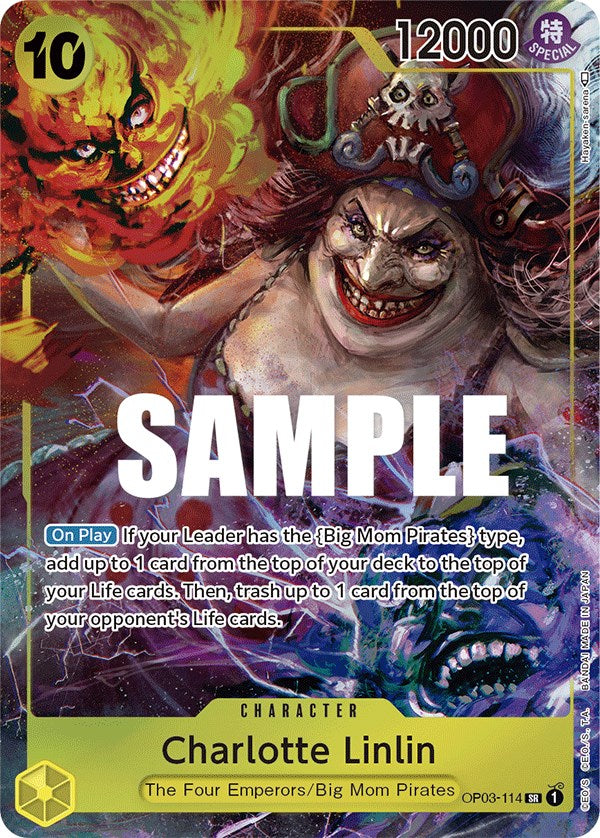 Charlotte Linlin (Alternate Art) [Pillars of Strength] | Arkham Games and Comics