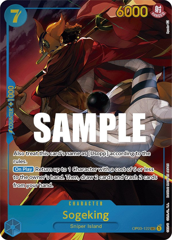 Sogeking (Alternate Art) [Pillars of Strength] | Arkham Games and Comics