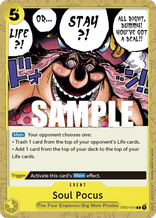 Soul Pocus [Starter Deck: Big Mom Pirates] | Arkham Games and Comics