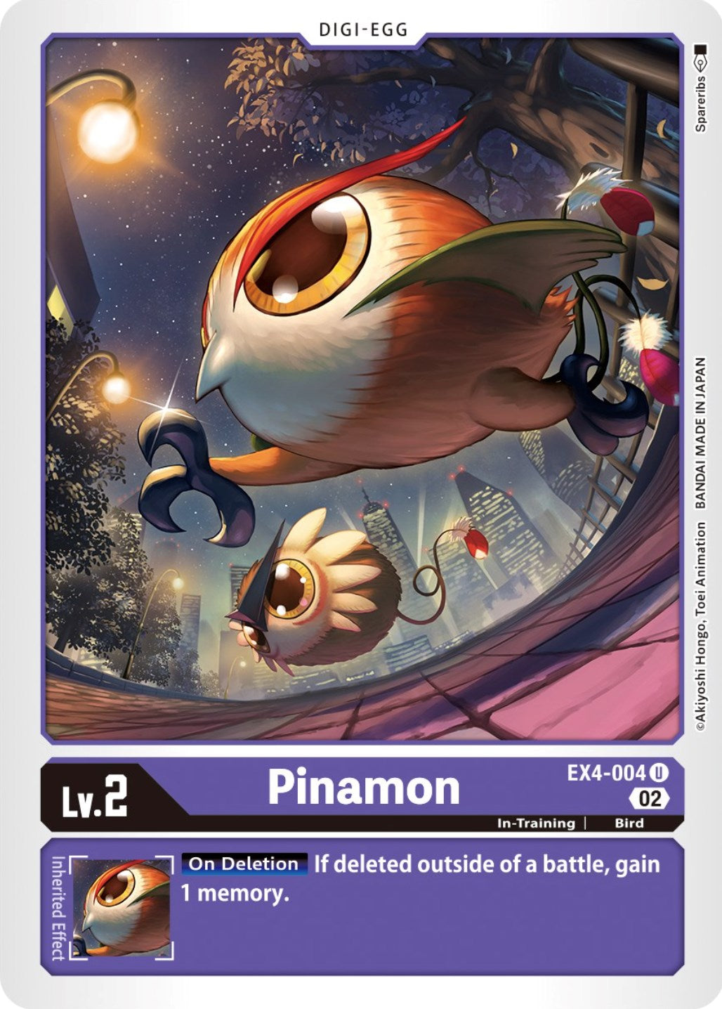 Pinamon [EX4-004] [Alternative Being Booster] | Arkham Games and Comics