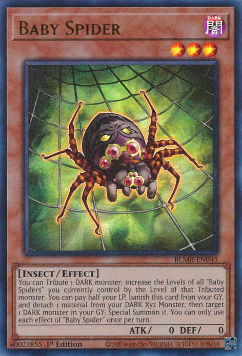 Baby Spider [BLMR-EN045] Ultra Rare | Arkham Games and Comics