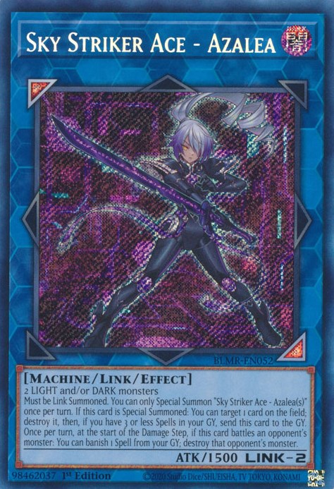 Sky Striker Ace - Azalea [BLMR-EN052] Secret Rare | Arkham Games and Comics