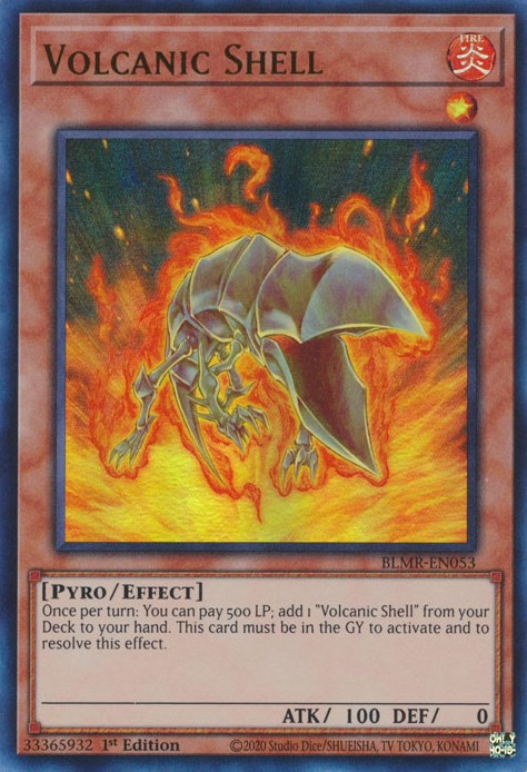 Volcanic Shell [BLMR-EN053] Ultra Rare | Arkham Games and Comics