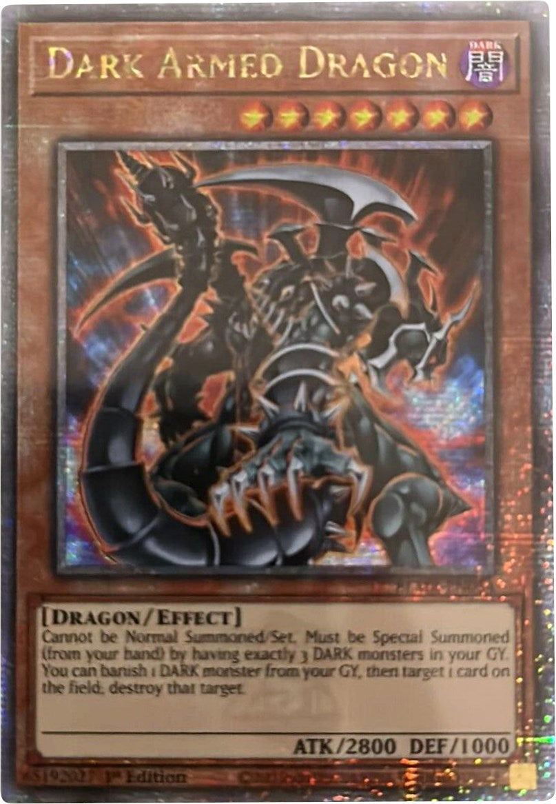 Dark Armed Dragon [BLMR-EN054] Quarter Century Secret Rare | Arkham Games and Comics