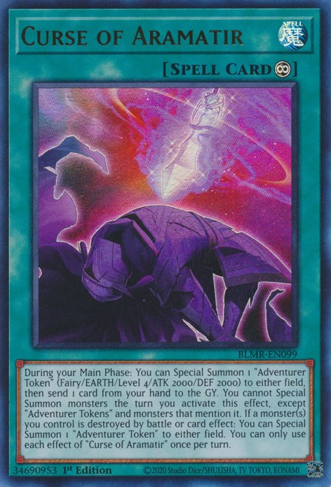 Curse of Aramatir [BLMR-EN099] Ultra Rare | Arkham Games and Comics
