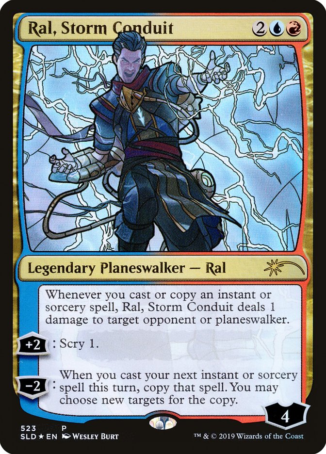 Ral, Storm Conduit (Stained Glass) [Secret Lair Drop Promos] | Arkham Games and Comics