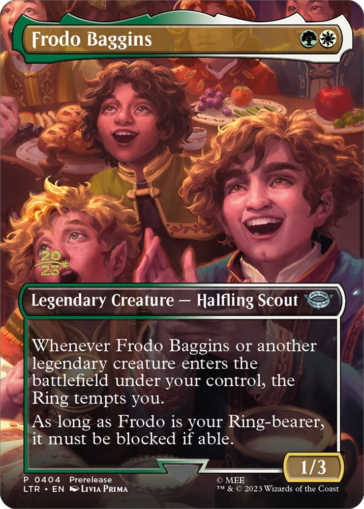 Frodo Baggins [The Lord of the Rings: Tales of Middle-Earth Prerelease Promos] | Arkham Games and Comics