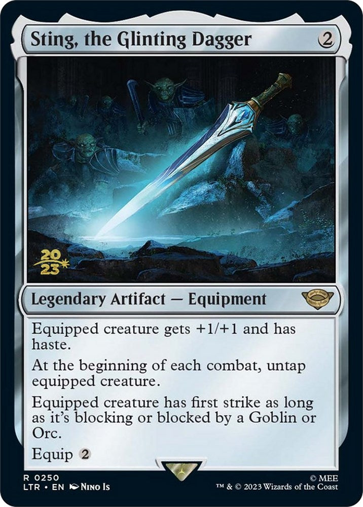 Sting, the Glinting Dagger [The Lord of the Rings: Tales of Middle-Earth Prerelease Promos] | Arkham Games and Comics