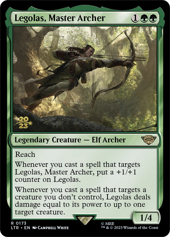 Legolas, Master Archer [The Lord of the Rings: Tales of Middle-Earth Prerelease Promos] | Arkham Games and Comics