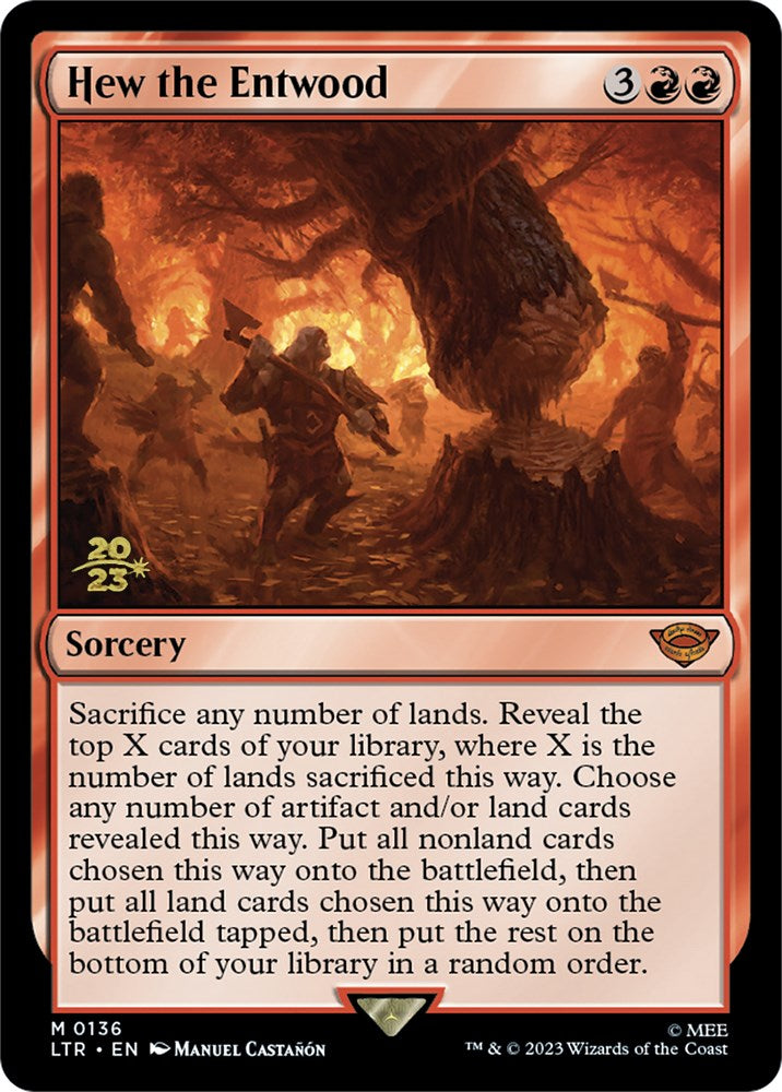 Hew the Entwood [The Lord of the Rings: Tales of Middle-Earth Prerelease Promos] | Arkham Games and Comics