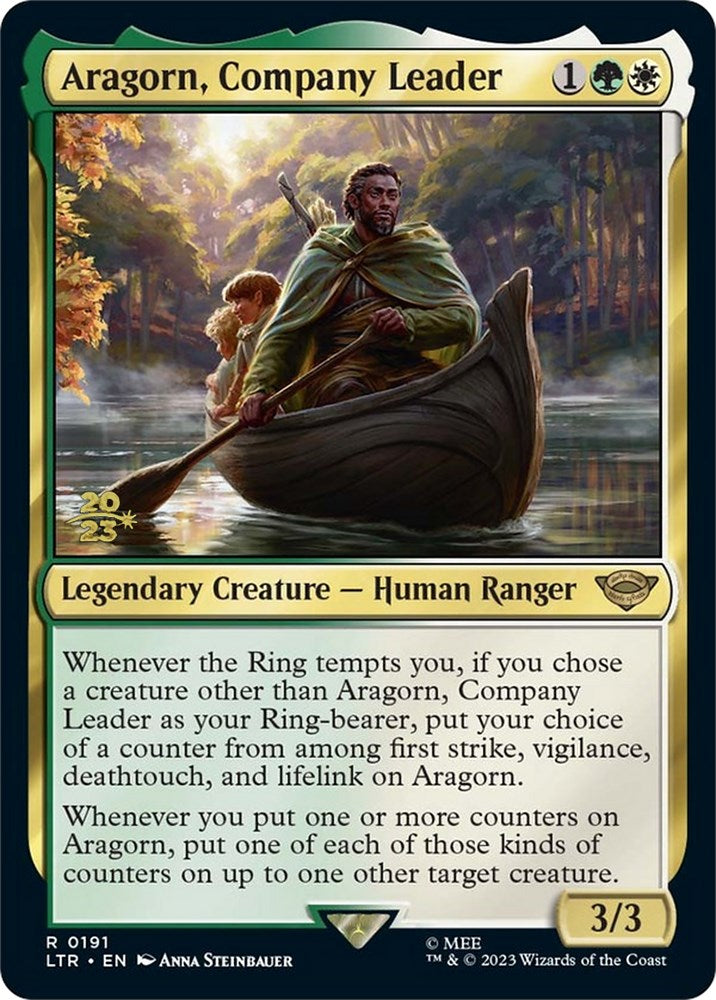 Aragorn, Company Leader [The Lord of the Rings: Tales of Middle-Earth Prerelease Promos] | Arkham Games and Comics