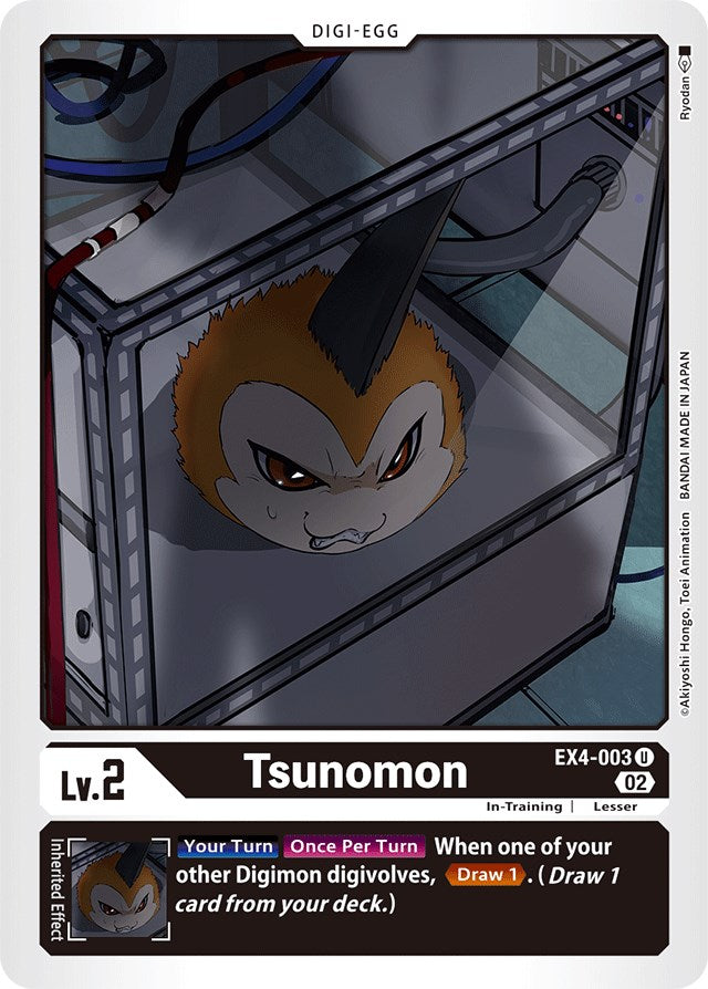 Tsunomon [EX4-003] [Alternative Being Booster] | Arkham Games and Comics