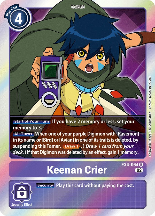 Keenan Crier [EX4-064] [Alternative Being Booster] | Arkham Games and Comics