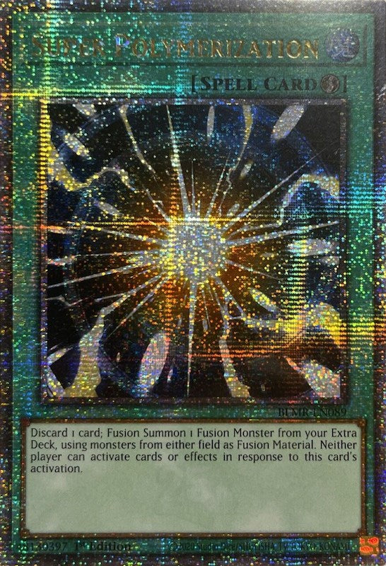 Super Polymerization [BLMR-EN089] Quarter Century Secret Rare | Arkham Games and Comics