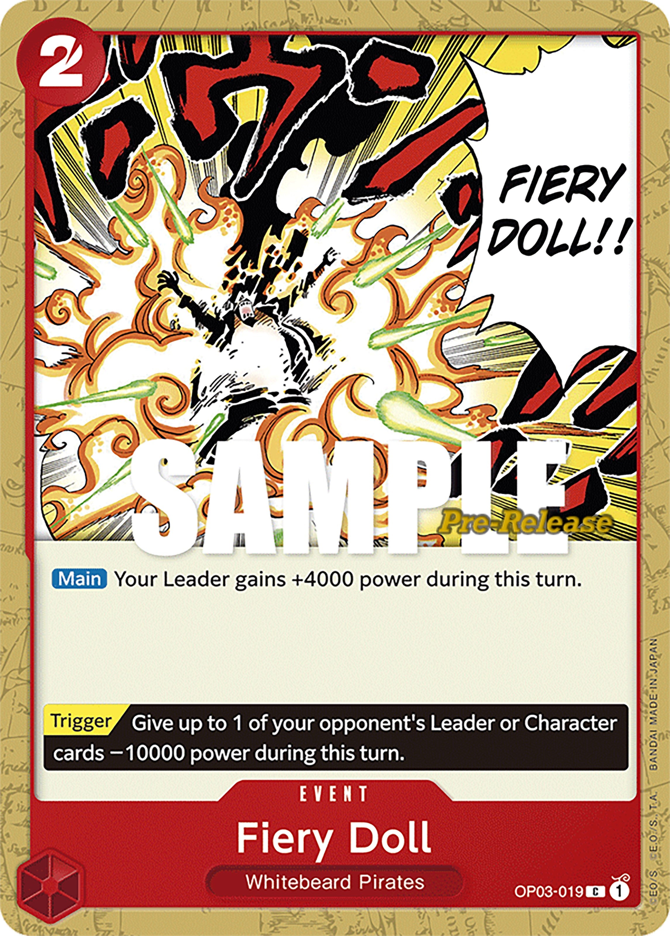 Fiery Doll [Pillars of Strength Pre-Release Cards] | Arkham Games and Comics