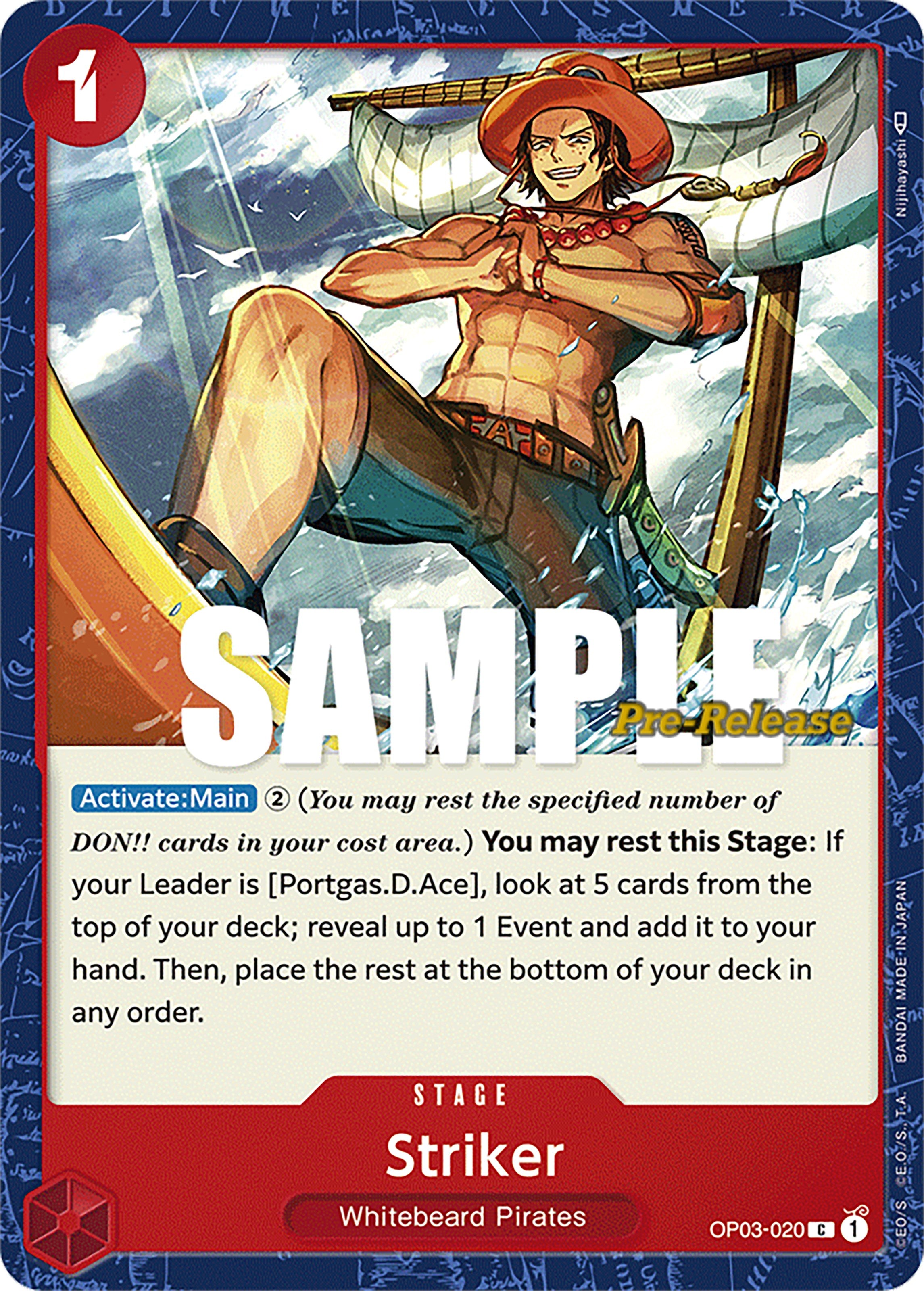 Striker [Pillars of Strength Pre-Release Cards] | Arkham Games and Comics