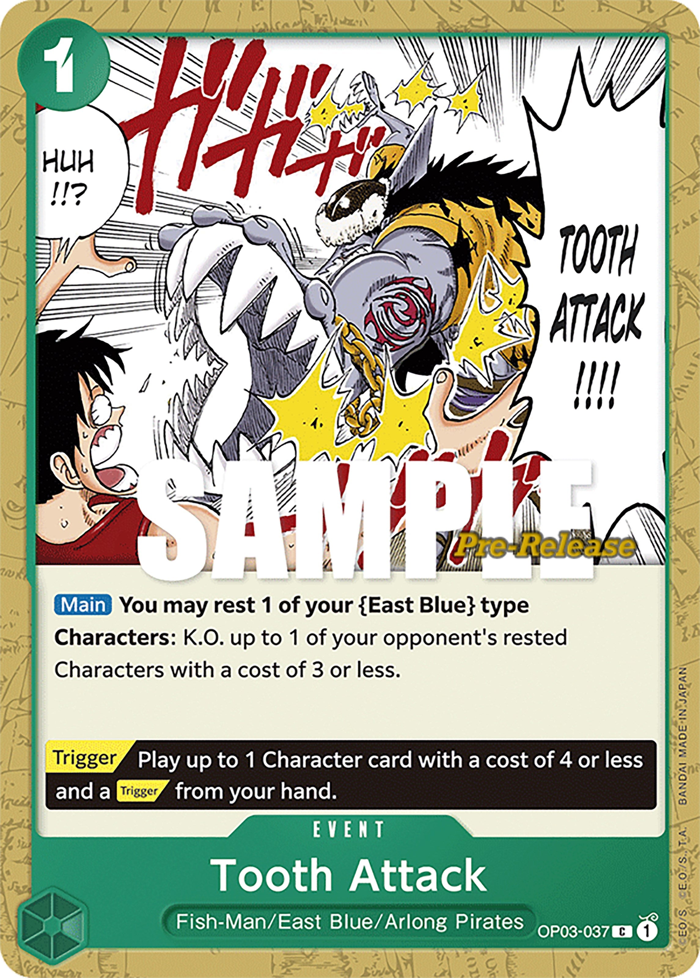 Tooth Attack [Pillars of Strength Pre-Release Cards] | Arkham Games and Comics
