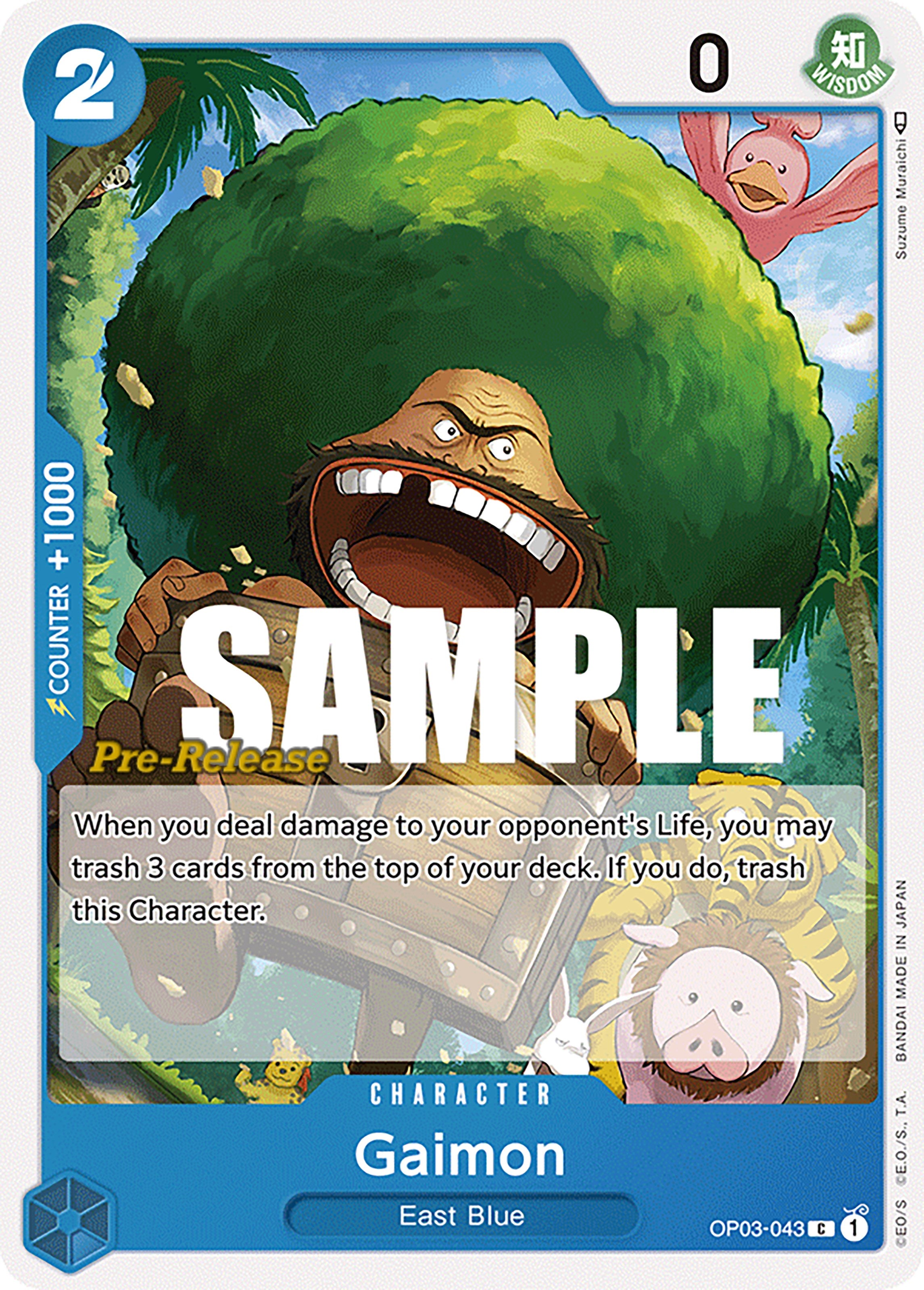 Gaimon [Pillars of Strength Pre-Release Cards] | Arkham Games and Comics