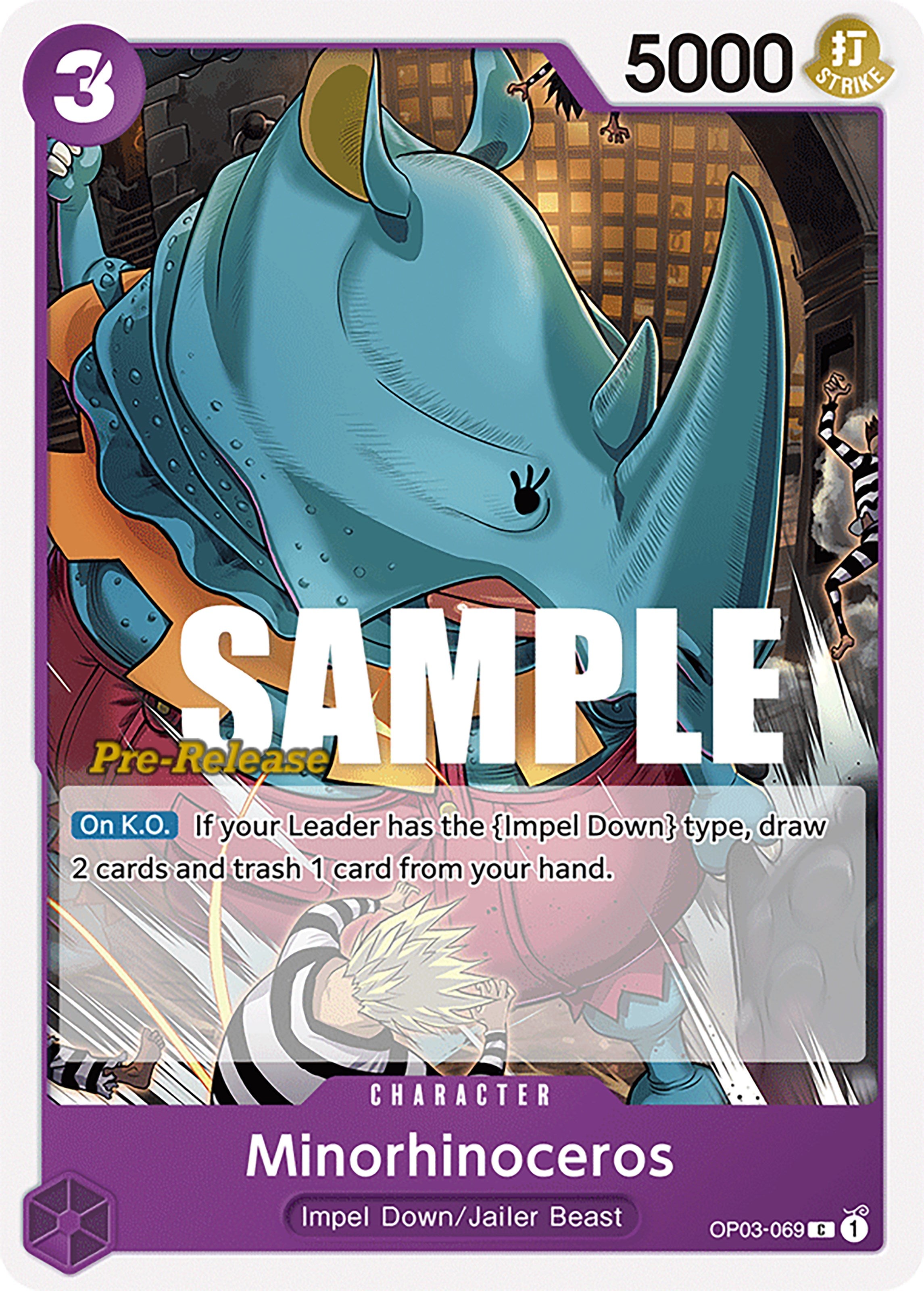 Minorhinoceros [Pillars of Strength Pre-Release Cards] | Arkham Games and Comics