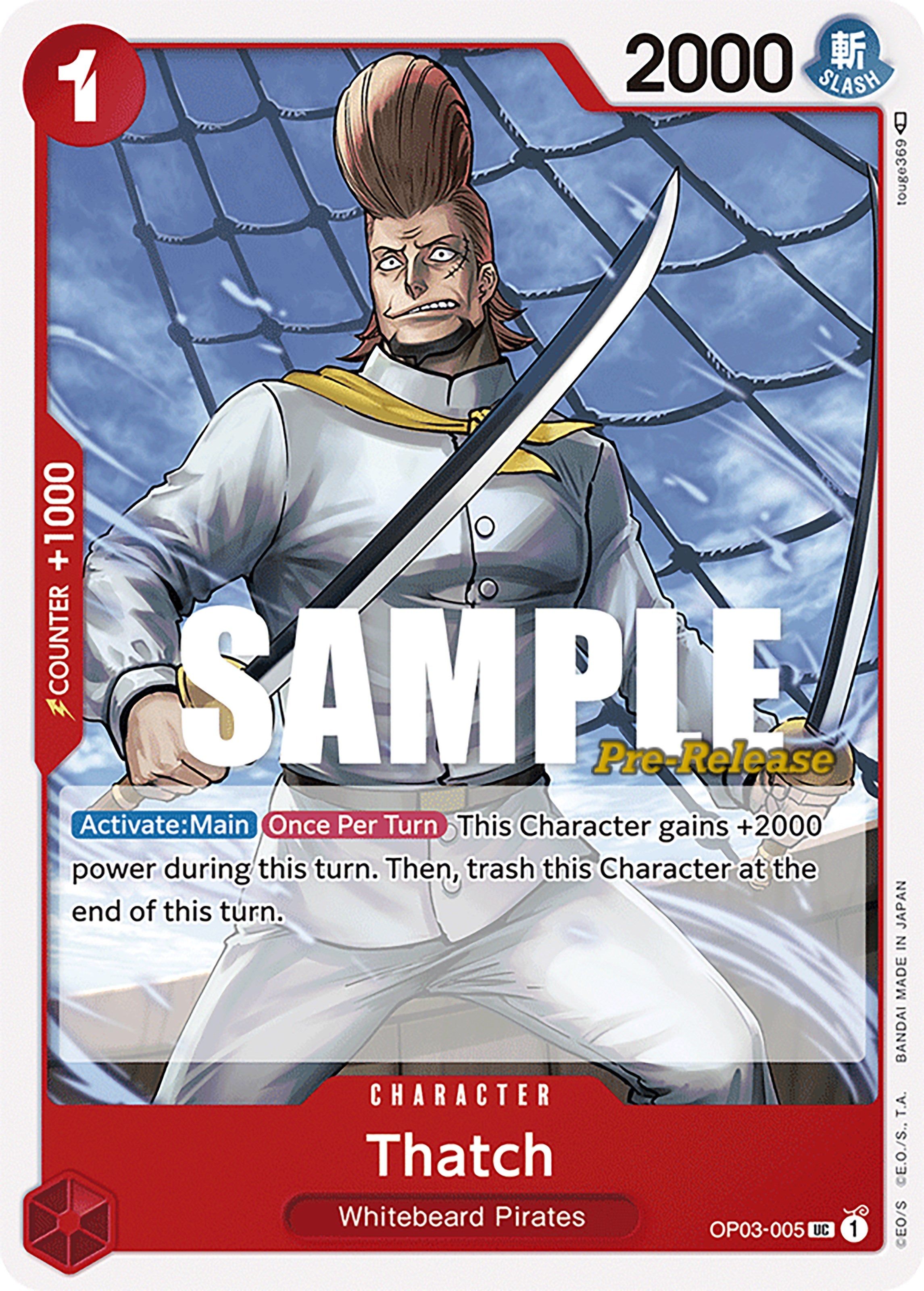 Thatch [Pillars of Strength Pre-Release Cards] | Arkham Games and Comics